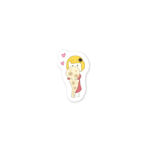 スパイシーちゃんとナン Sticker