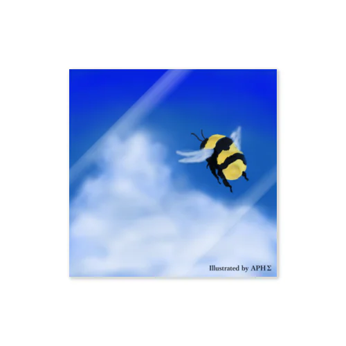 fly into Sticker