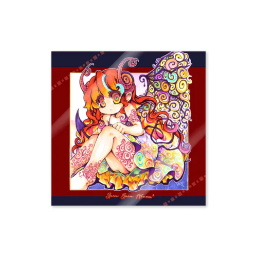 Guru Guru Akuma＊ - B Sticker