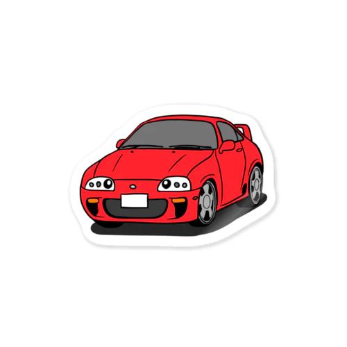 80スープラくん Sticker