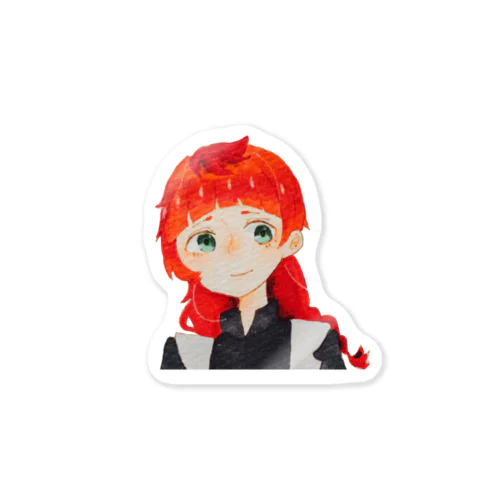 赤毛の子 Sticker