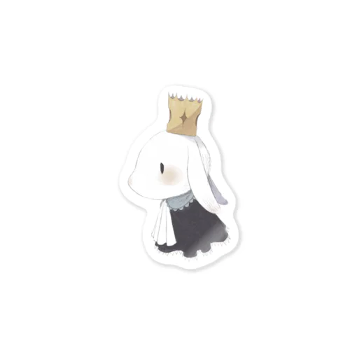 Queen rabbit Sticker