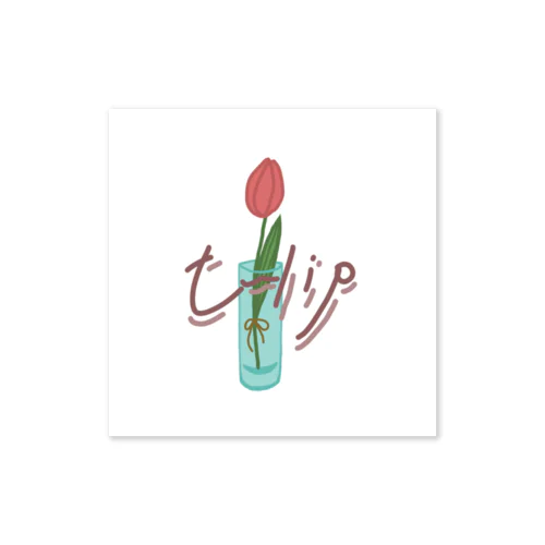 tulip  Sticker