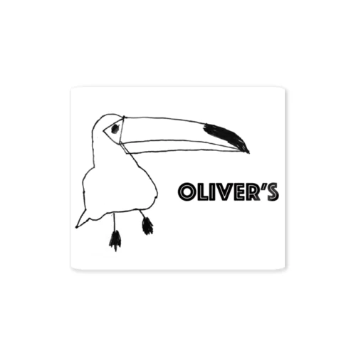 Oliver's Bird ステッカー