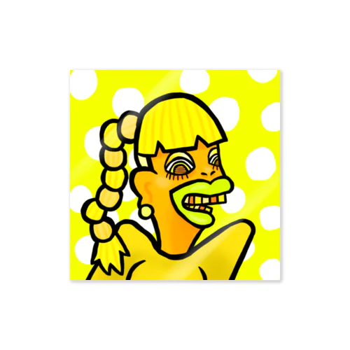 きいろい女子 Sticker