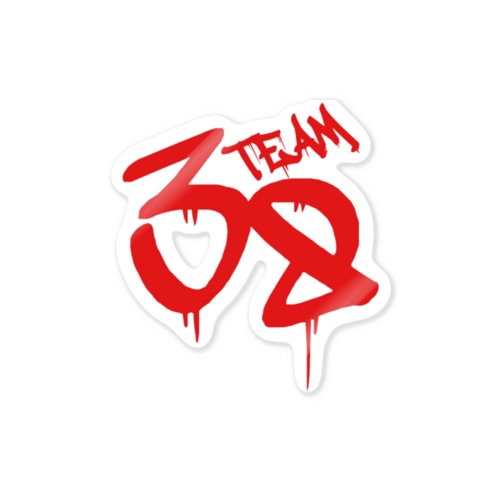 TEAM38ステッカー Sticker