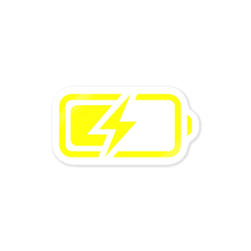 充電中ライト☆ Sticker