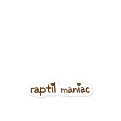 reptile maniac Sticker