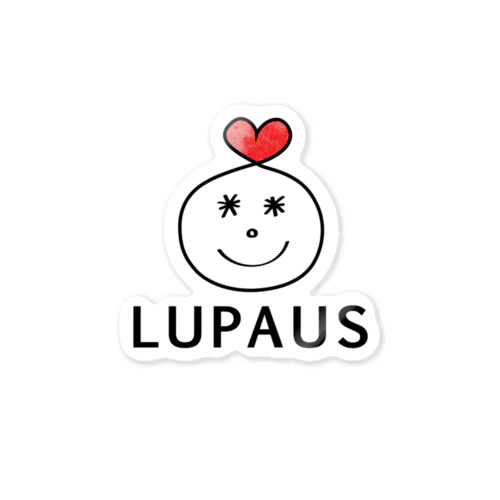 LUPAUS Logo 스티커