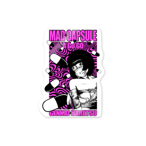 MAD CAPSULE A GO GO 스티커