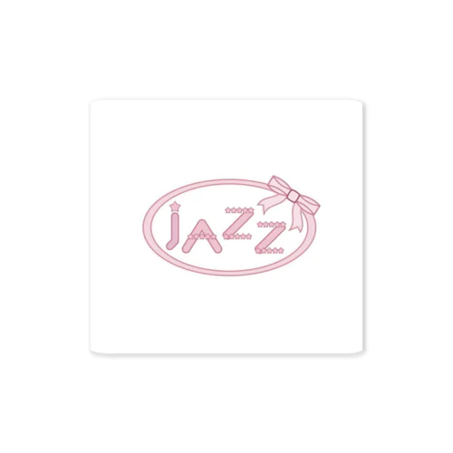 jazzのロゴを描きました。 Sticker