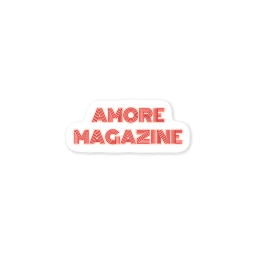 AMORE MAGAZINE  no’1 ステッカー