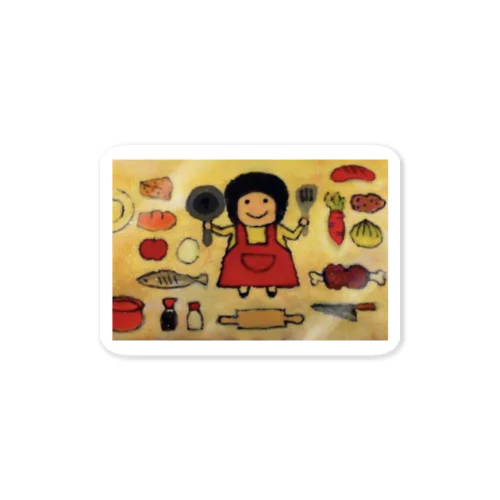 Mini Chef (ミニシェフ) Sticker