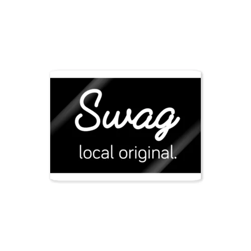 Swag local original. ステッカー