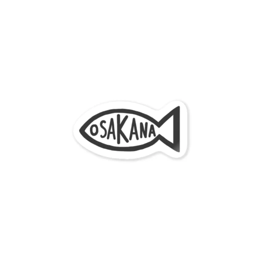 『OSAKANAさん』シール Sticker