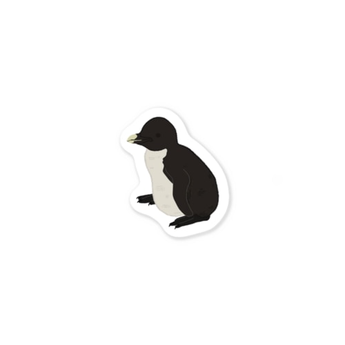 イワトビペンギンのヒナ Sticker