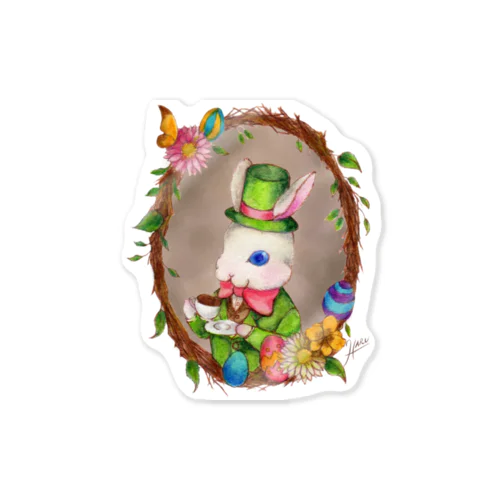 ラビット伯爵のEaster Sticker