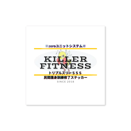 KILLERFITNESS ステッカー