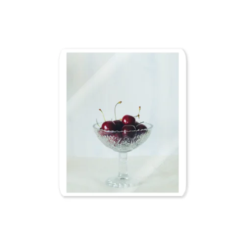 cherries_ ステッカー