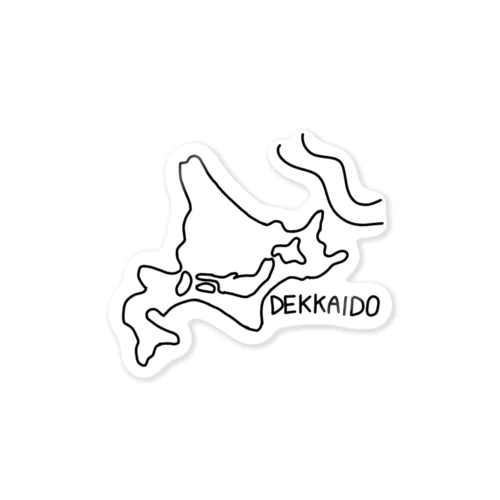 DEKKIDO Sticker