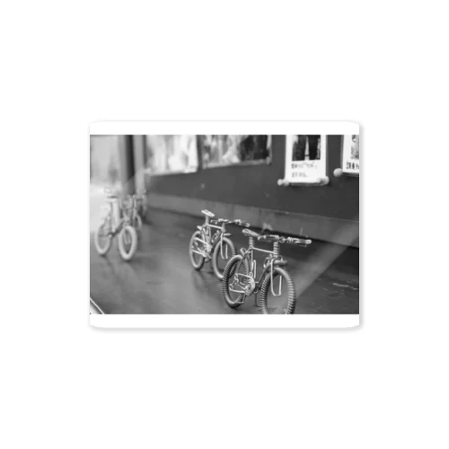 京都の針金自転車 Sticker