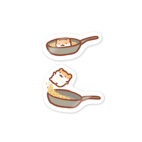 チャーハム Sticker