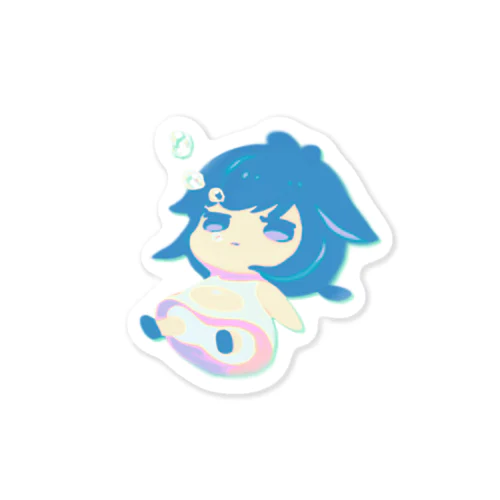 kawaii ぷくぷくめばえちゃん Sticker