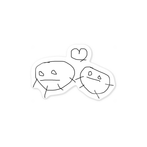 カップル Sticker