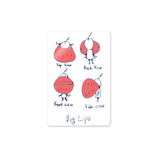 BigLips 2 Sticker