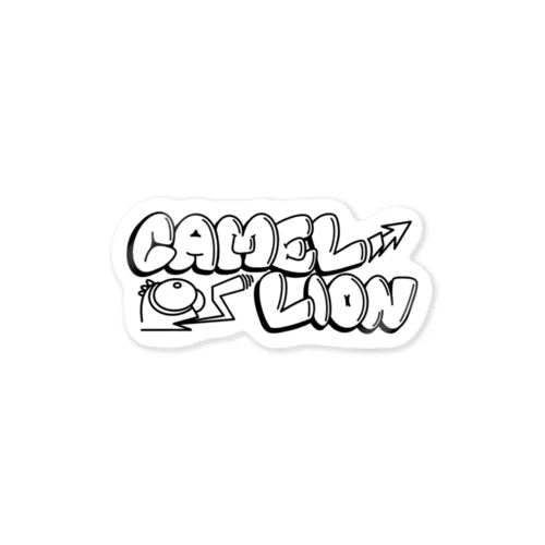 Camel Leon ⚫️ Sticker