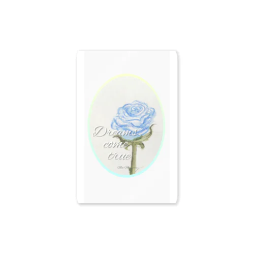 青い薔薇｢夢が叶う｣ Sticker