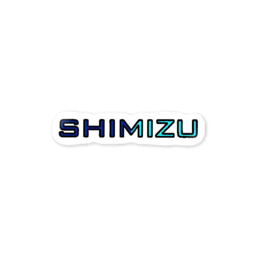 shimizu ステッカー