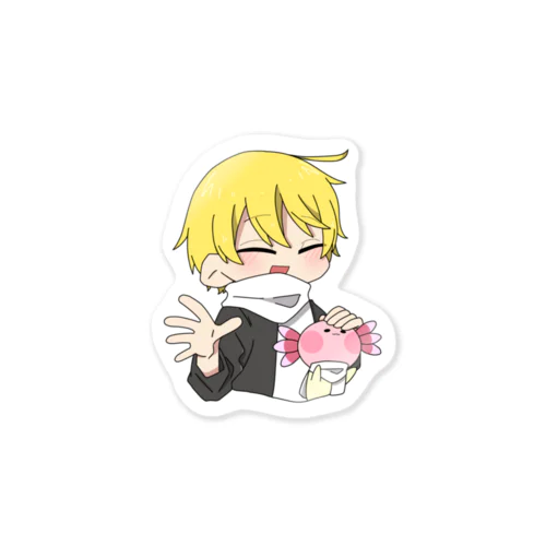 ももちょともちょん Sticker