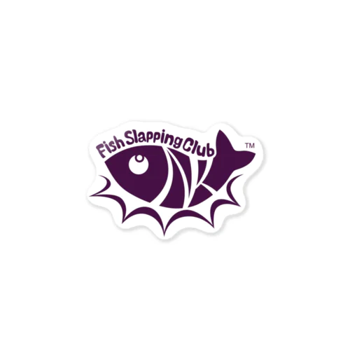 FishSlappingClub　LOGO Sticker