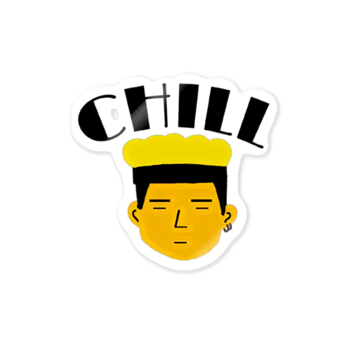 Chill Boy Sticker