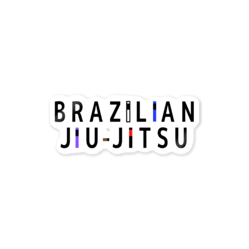 BJJ（ALL BELT） ステッカー