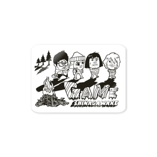 キャンプファイヤー Sticker