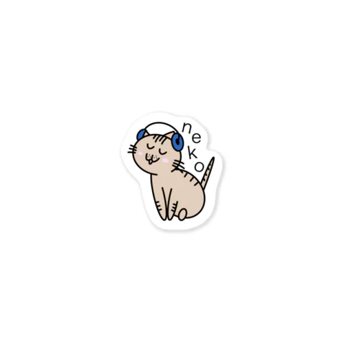 ノリノリきなこちゃん Sticker