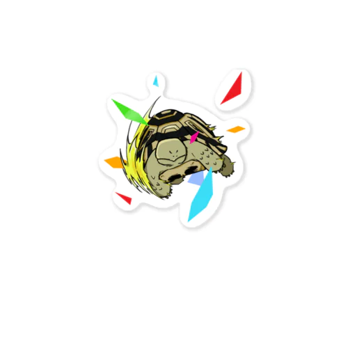 I am tortoise ステッカー Sticker