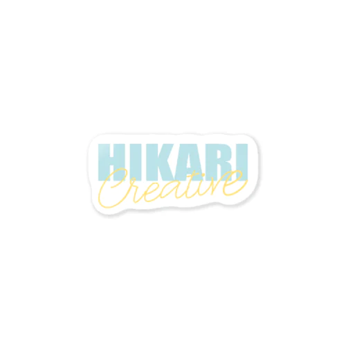 ヒカリロゴステッカー Sticker