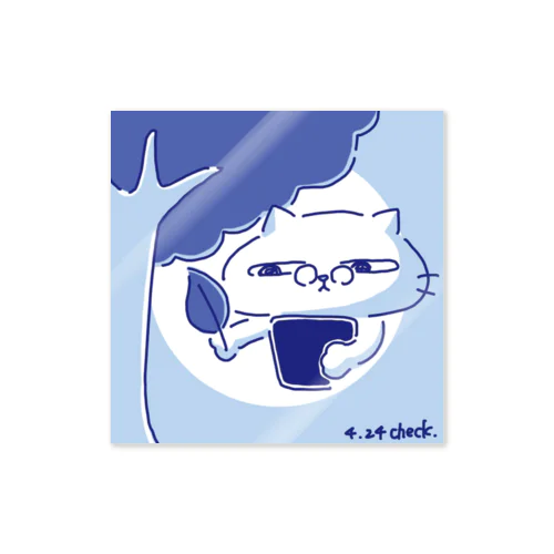 4.24ねこくん Sticker