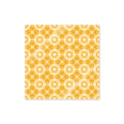 yellow pattern ステッカー