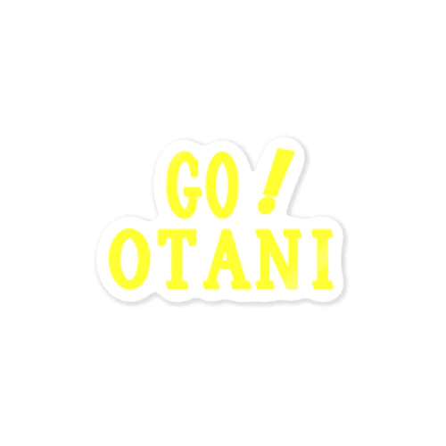 GO！OTANI ステッカー