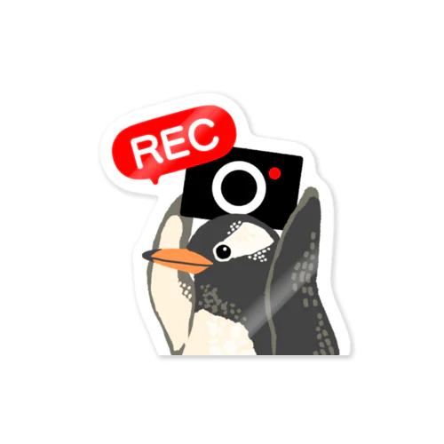 ジェンツー　REC Sticker