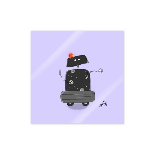 万能型警備ロボット Sticker