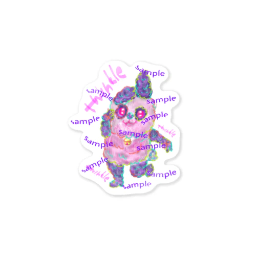 うさパンダちゃん Sticker