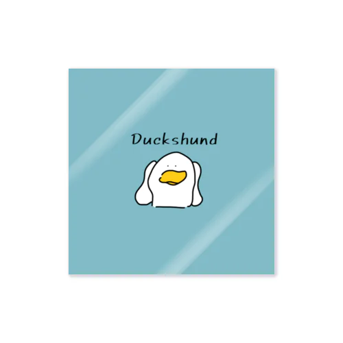 duckshund ステッカー