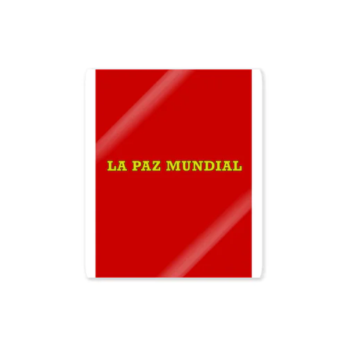 LA PAZ MUNDIAL Sticker