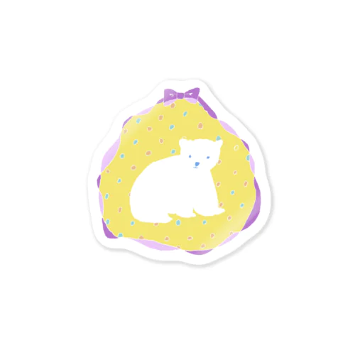 くまのふわふわちゃん Sticker