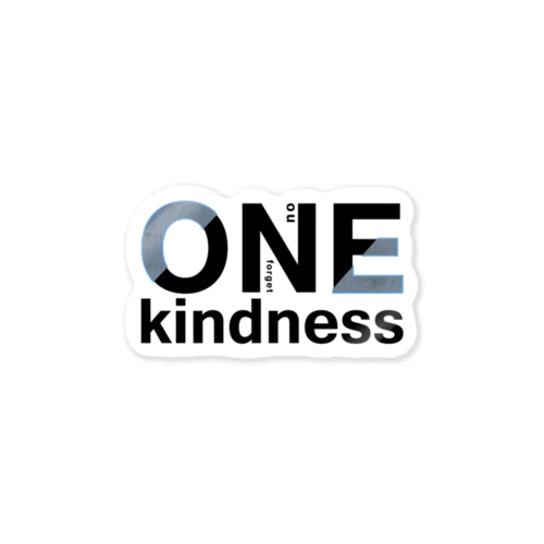 ONE KINDNESS ステッカー